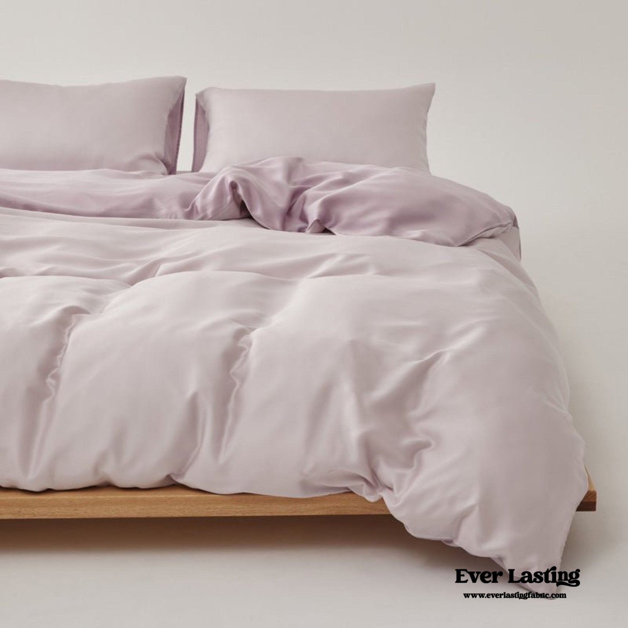Adeline Pastel Silky Cooling TENCEL™ Bedding Set / Coffee - Ever Lasting