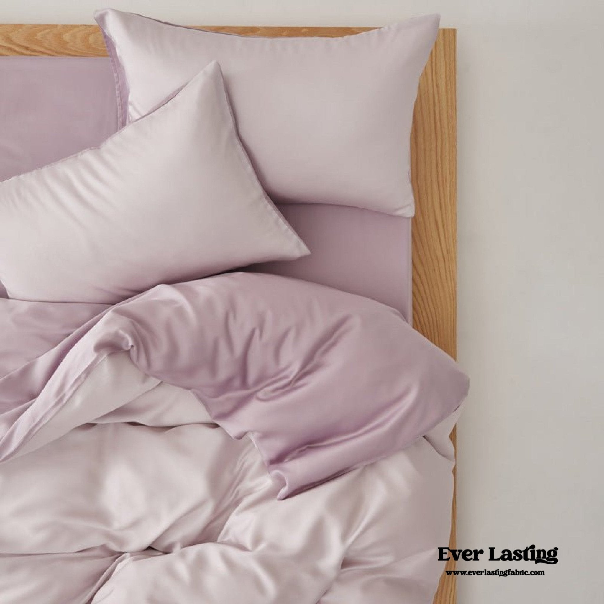 Adeline Pastel Silky Cooling TENCEL™ Bedding Set / Cream - Ever Lasting