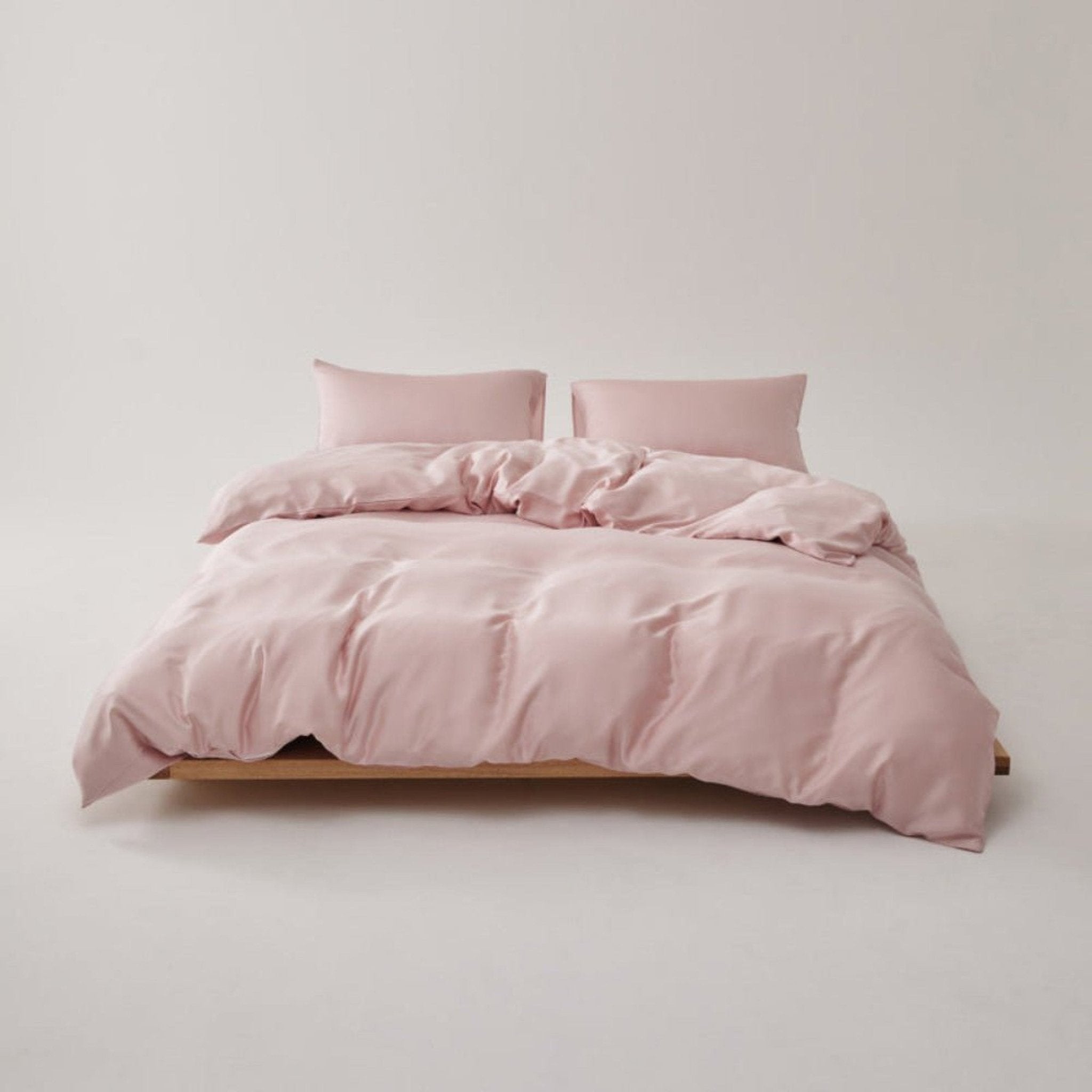 Adeline Pastel Silky Cooling TENCEL™ Bedding Set / Cream - Ever Lasting