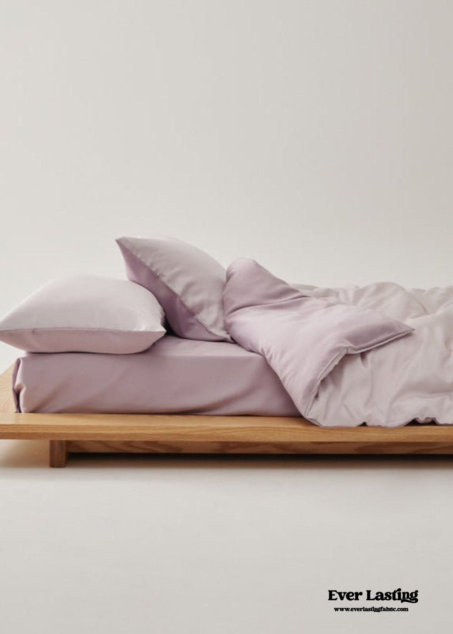 Adeline Pastel Silky Cooling TENCEL™ Bedding Set / Cream - Ever Lasting