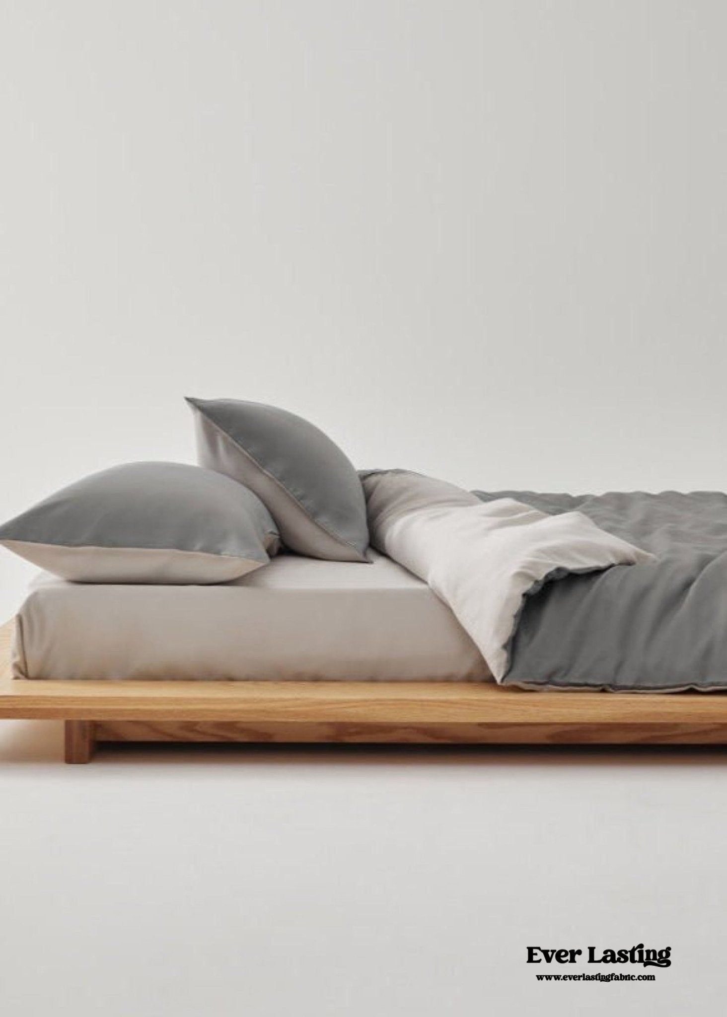 Adeline Pastel Silky Cooling TENCEL™ Bedding Set / Cream - Ever Lasting