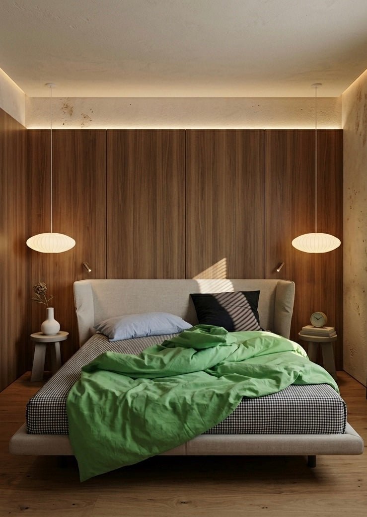  - Ever Lasting - Alessia Gingham Washed Cotton Bedding Set / Green + Blue - Bedding Set - Ever Lasting