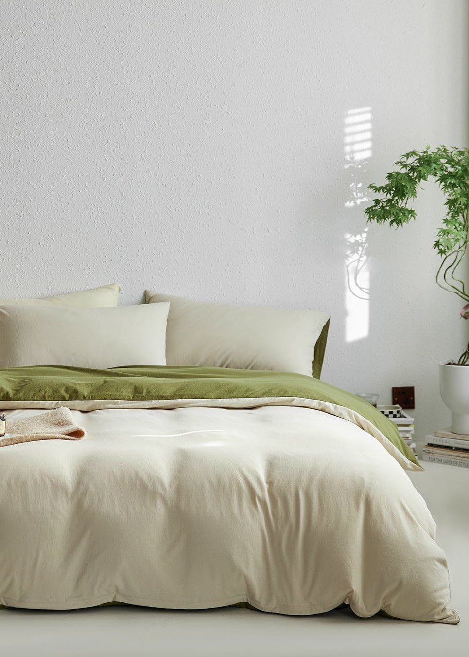  - Ever Lasting - Amora Naked Sleep Bedding Set / Beige - Bedding Set - Ever Lasting