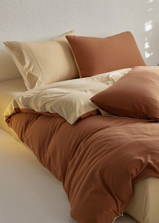  - Ever Lasting - Amora Naked Sleep Bedding Set / Beige - Bedding Set - Ever Lasting