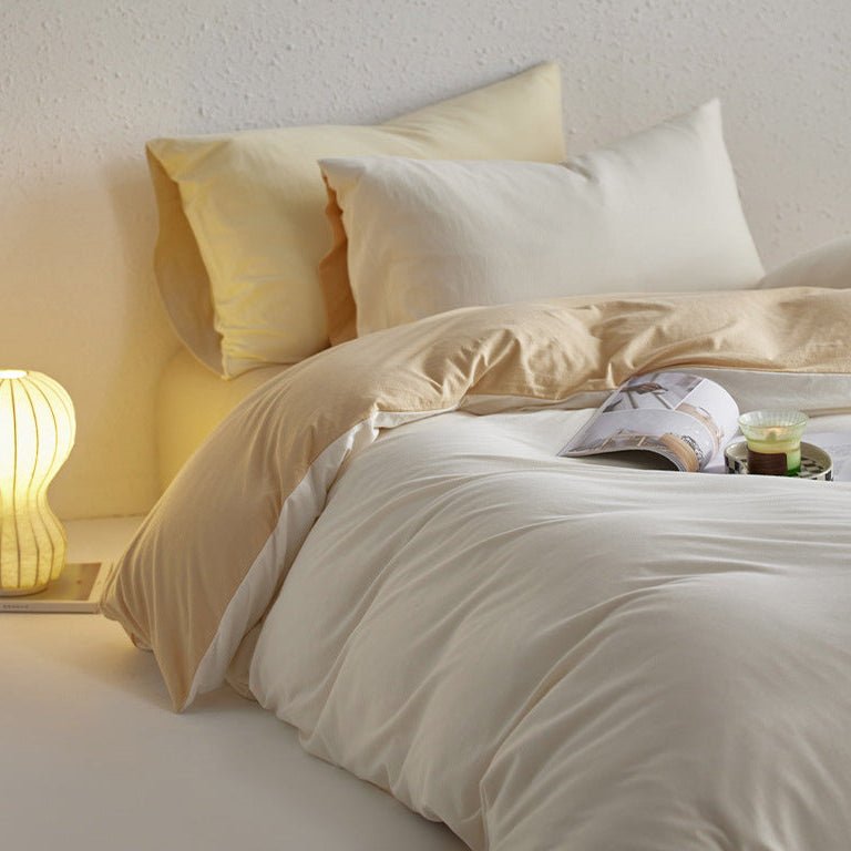  - Ever Lasting - Amora Naked Sleep Bedding Set / Beige - Bedding Set - Ever Lasting