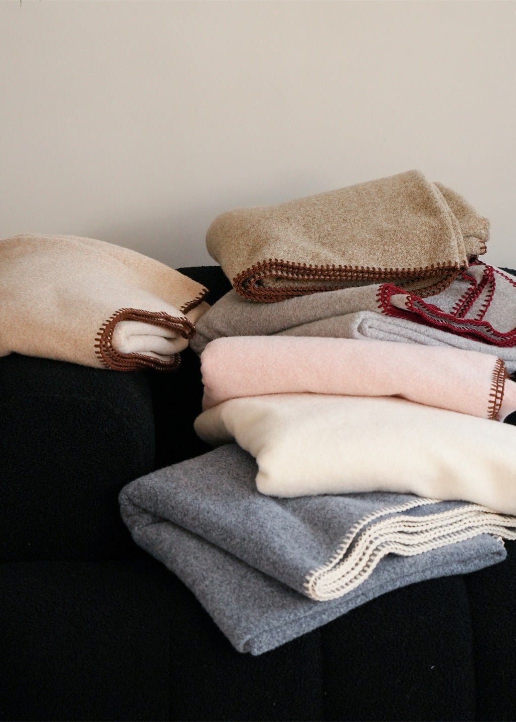  - Ever Lasting - Annalise Claystone Throw Blanket / Gray - Blanket - Ever Lasting