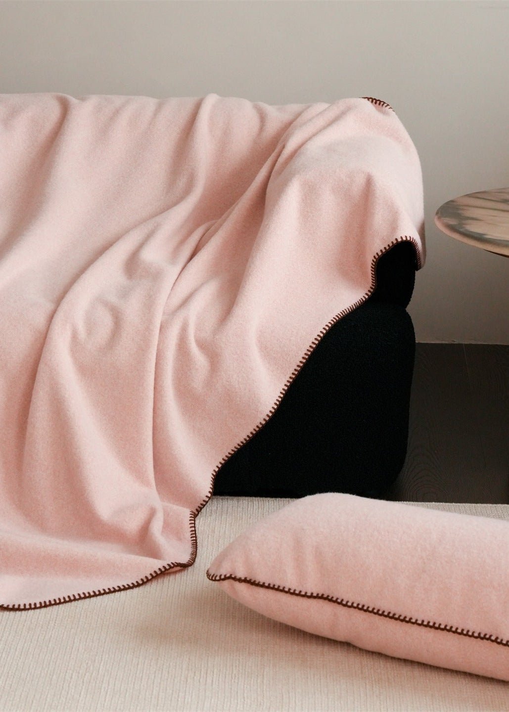  - Ever Lasting - Annalise Claystone Throw Blanket / Gray - Blanket - Ever Lasting