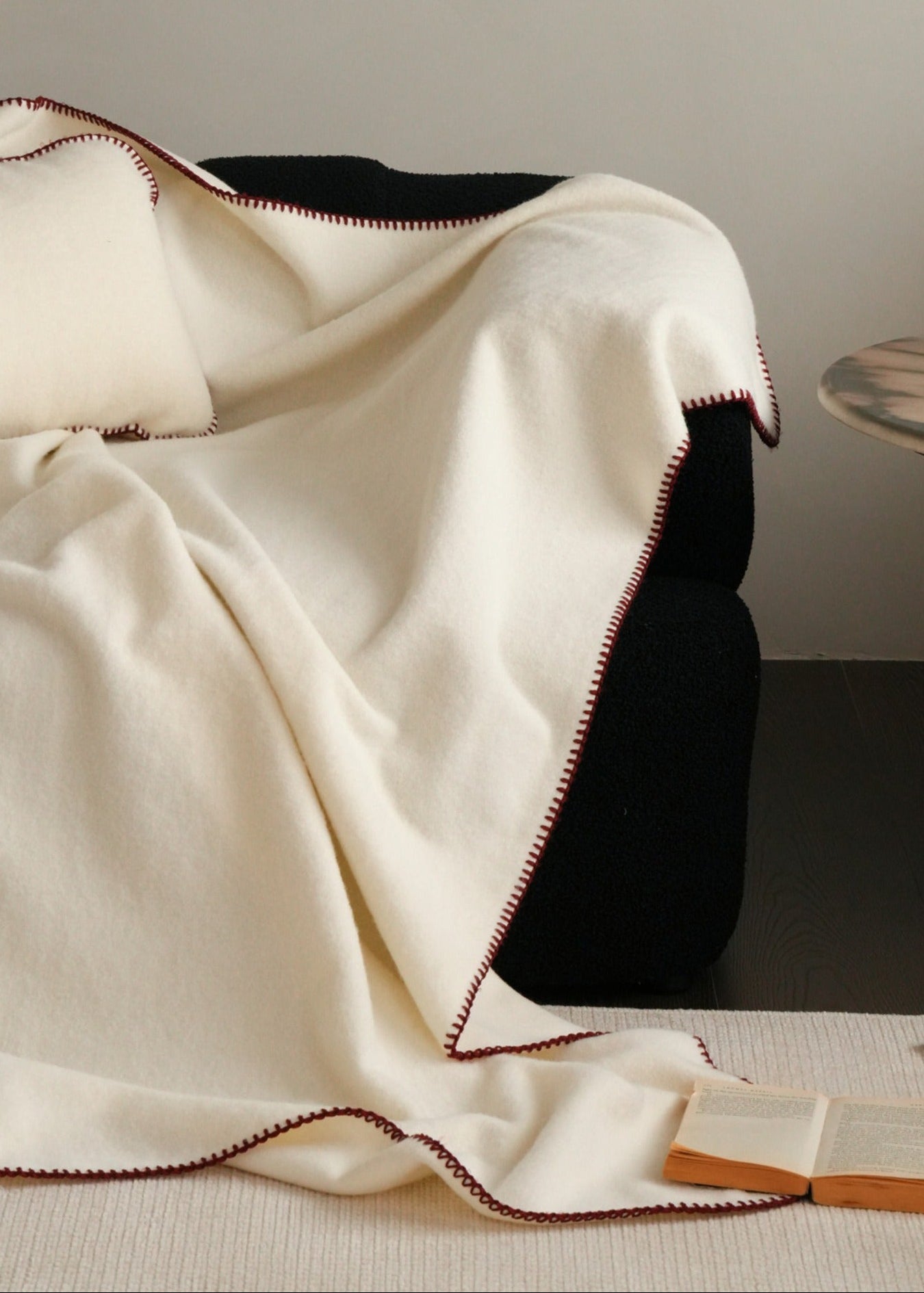  - Ever Lasting - Annalise Claystone Throw Blanket / Gray - Blanket - Ever Lasting