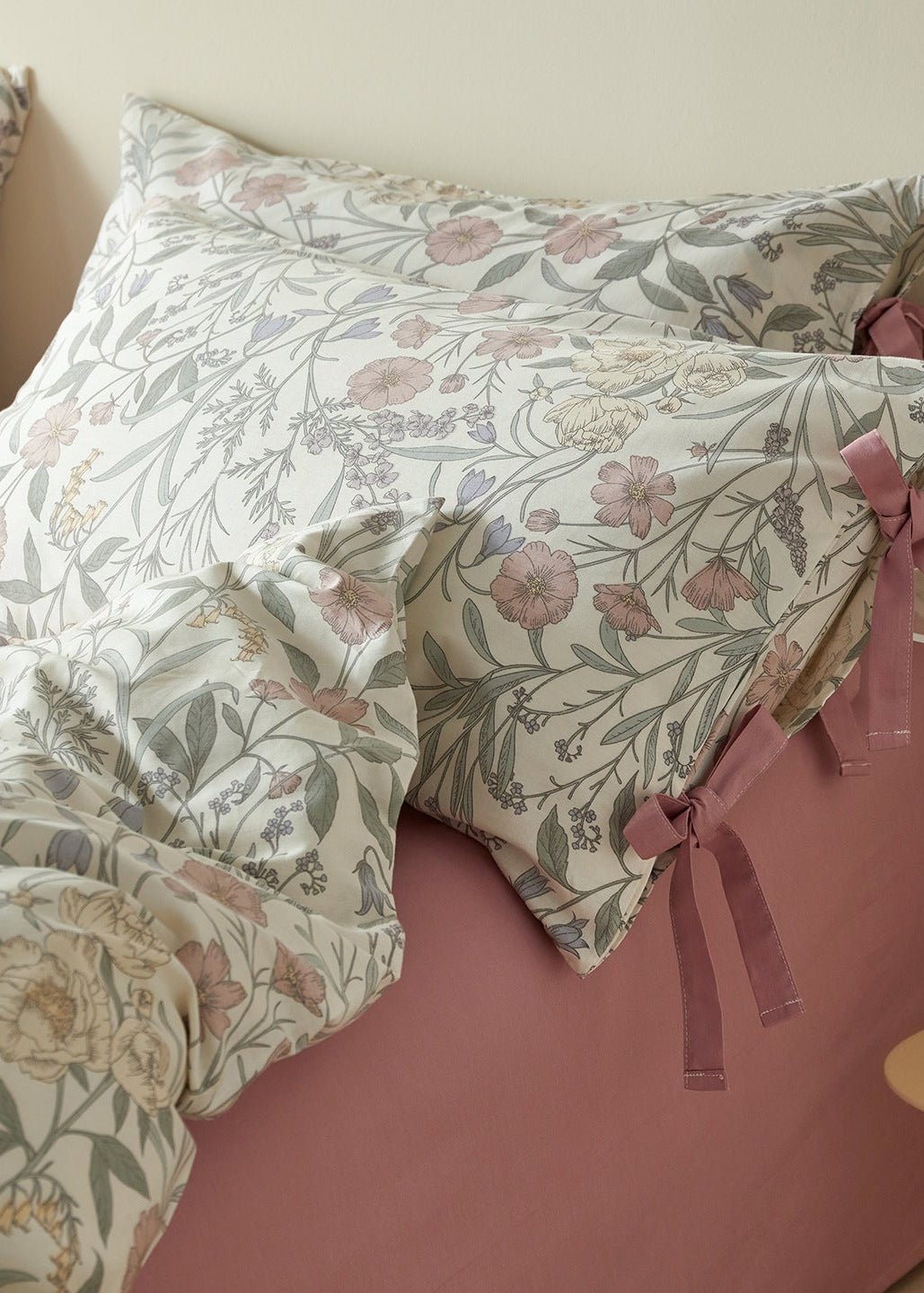 -Ever Lasting - Annelise Floral Bedding Set / Green -Bedding Set -Ever Lasting