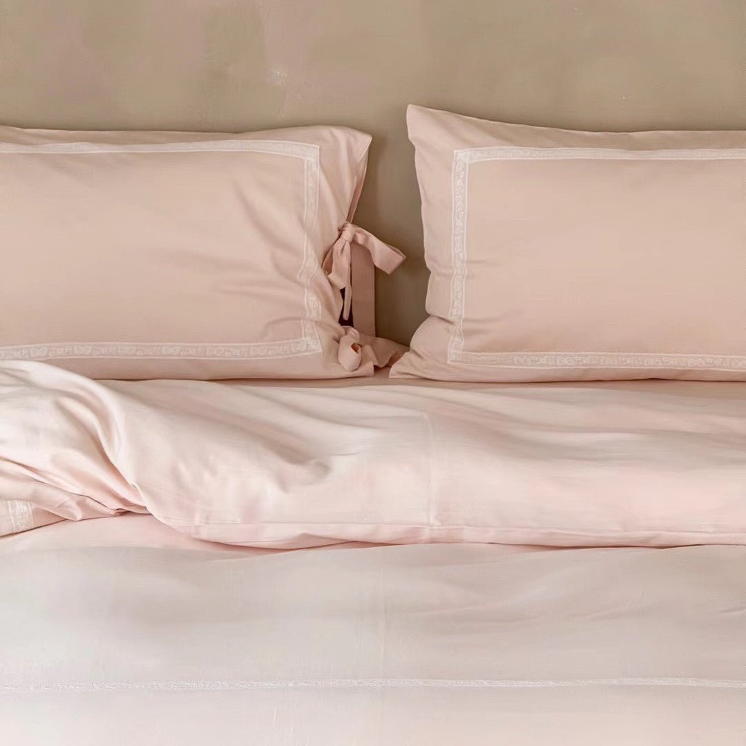  - Ever Lasting - Arden Pastel Bedding Set / Pink - Bedding Set - Ever Lasting