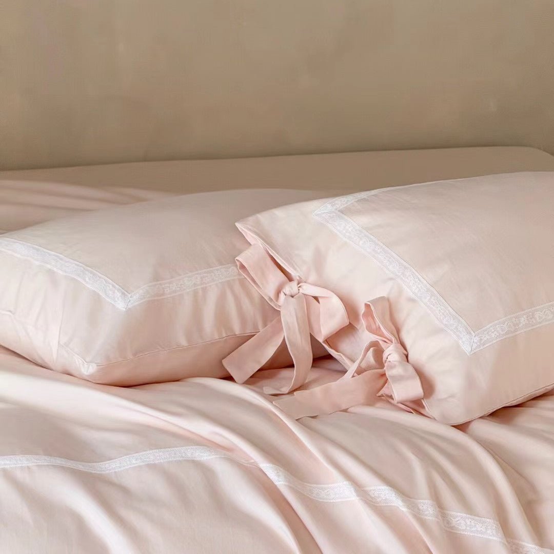  - Ever Lasting - Arden Pastel Bedding Set / Pink - Bedding Set - Ever Lasting