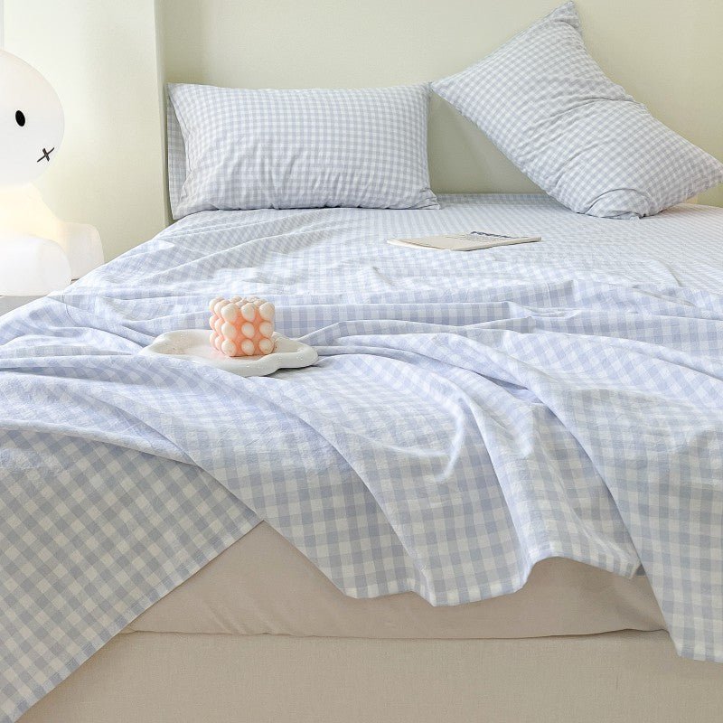  - Ever Lasting - Assorted Gingham & Plaid Bed Sheets - Bed Sheet - Ever Lasting