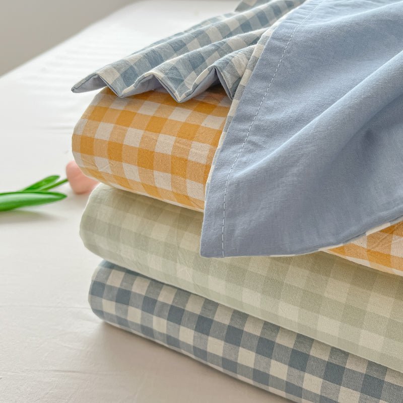  - Ever Lasting - Assorted Gingham & Plaid Bed Sheets - Bed Sheet - Ever Lasting