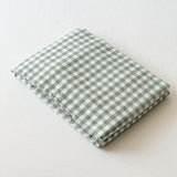 Assorted Gingham & Plaid Bed Sheets Green / Small Fitted Sheet
