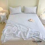 Assorted Gingham & Plaid Bed Sheets Sheet