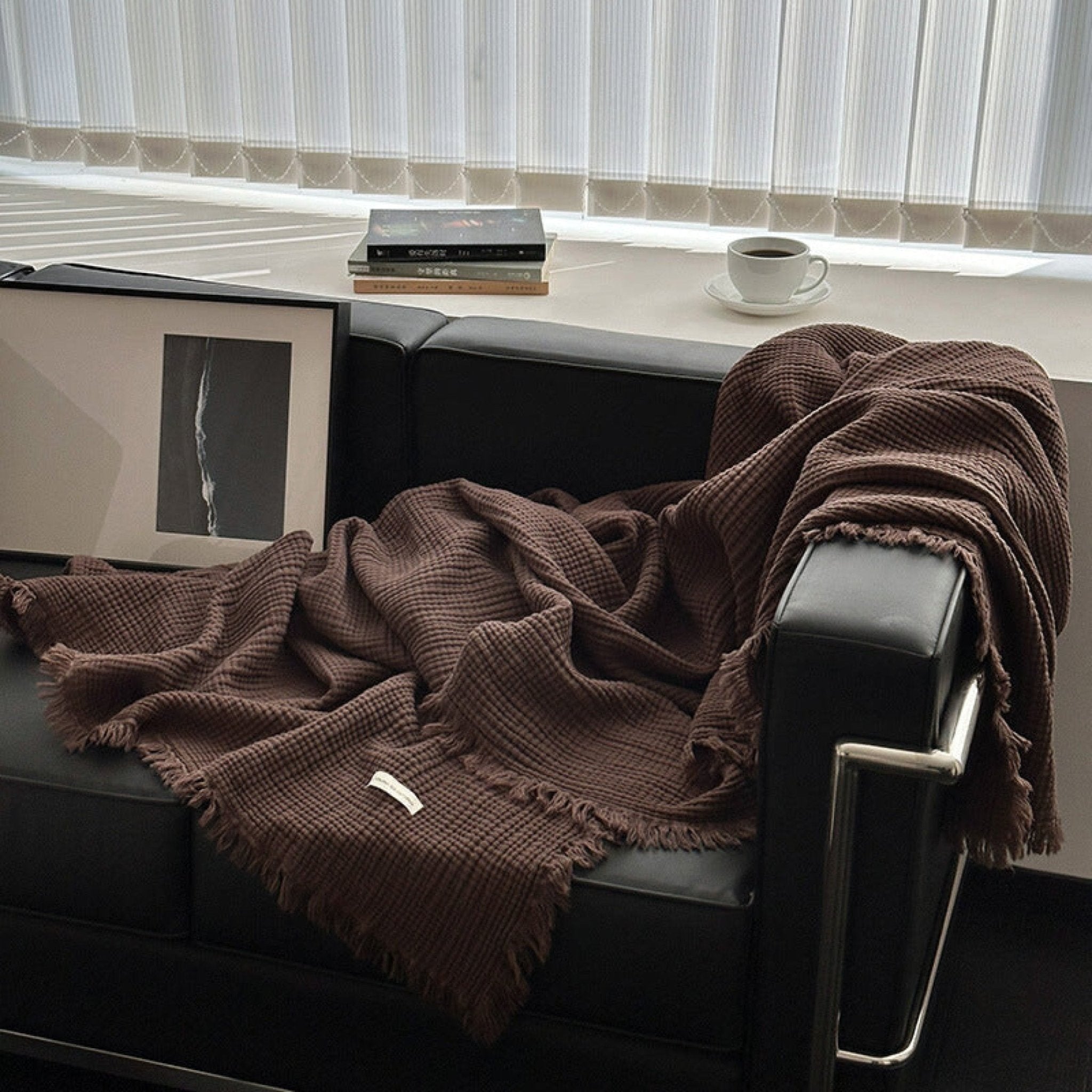 Assorted Latte Breathable Blanket / Ash Brown - Ever Lasting