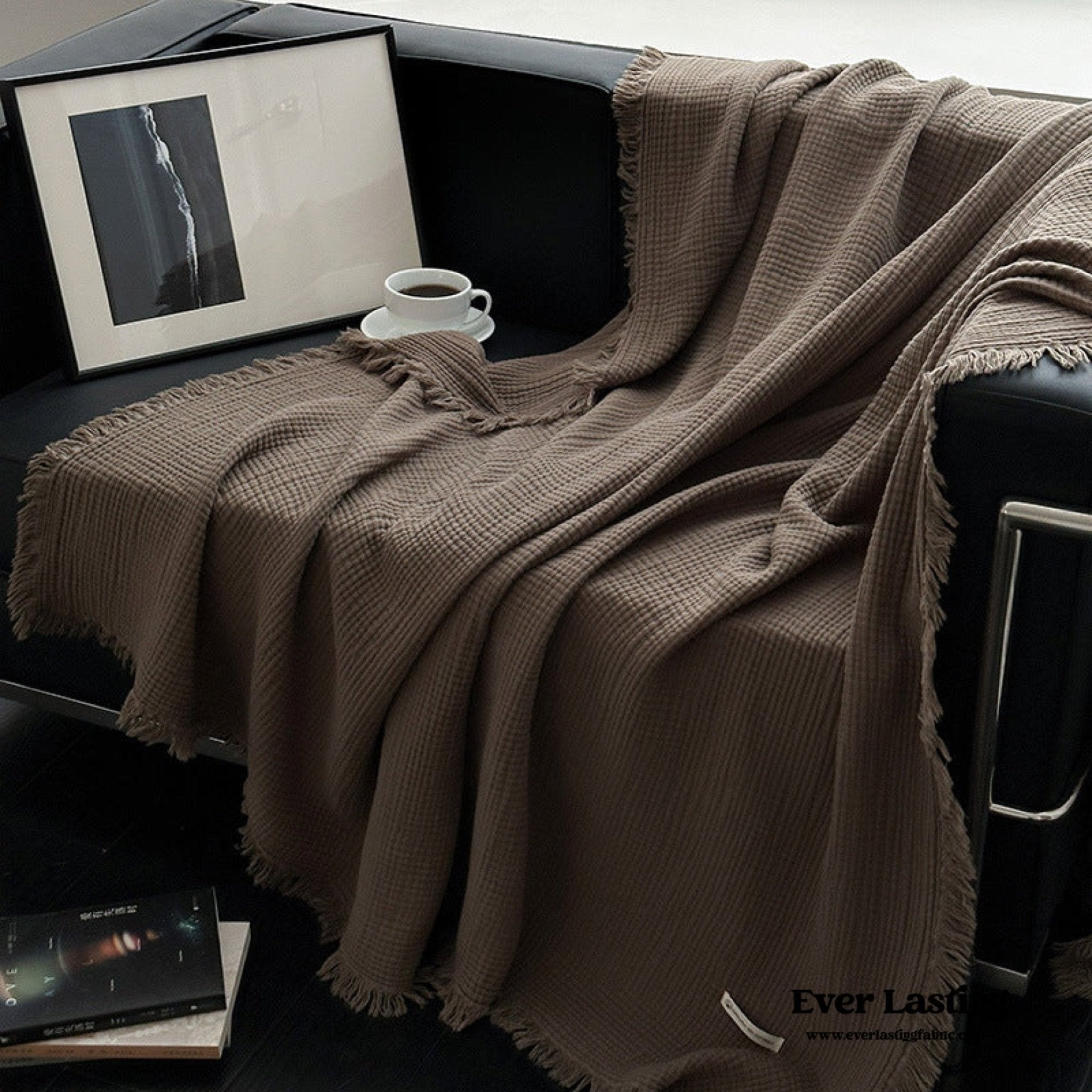 Assorted Latte Breathable Blanket / Ash Brown - Ever Lasting