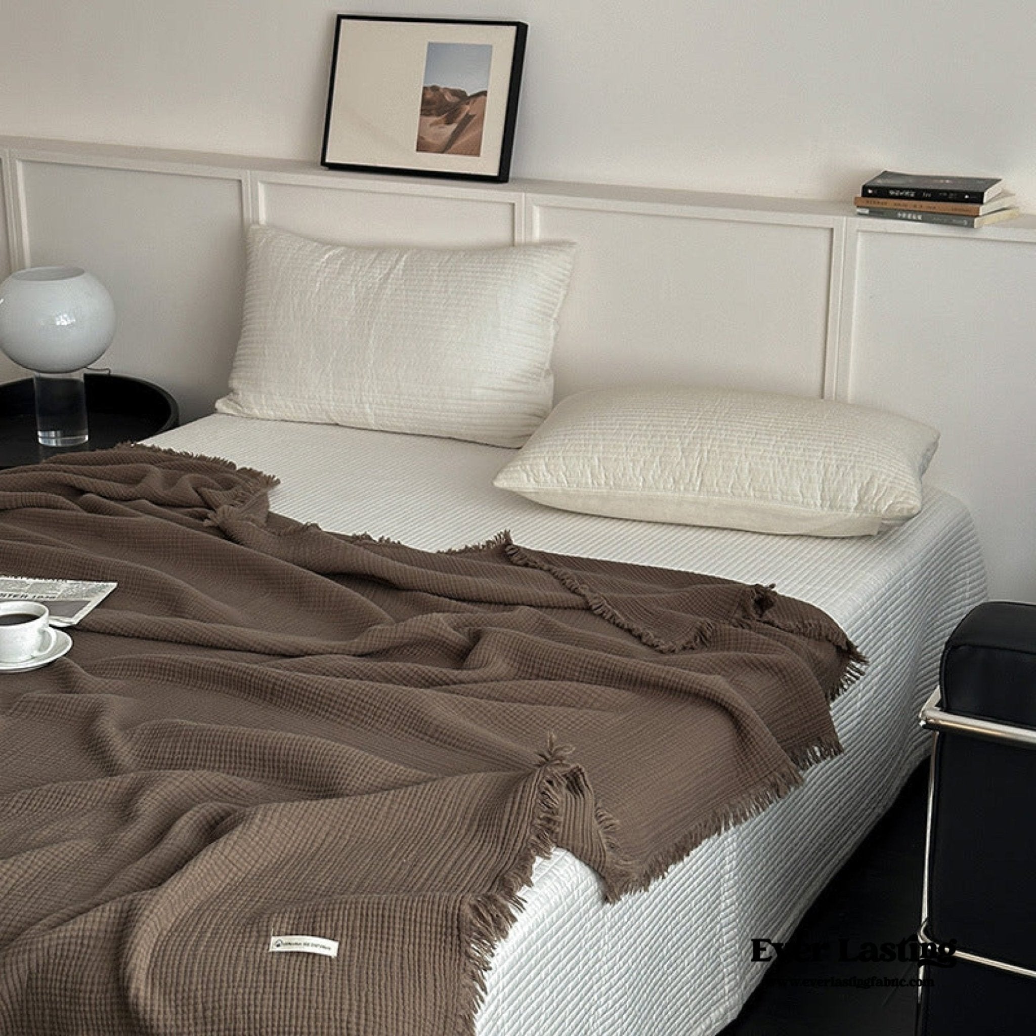 Assorted Latte Breathable Blanket / Cacao - Ever Lasting