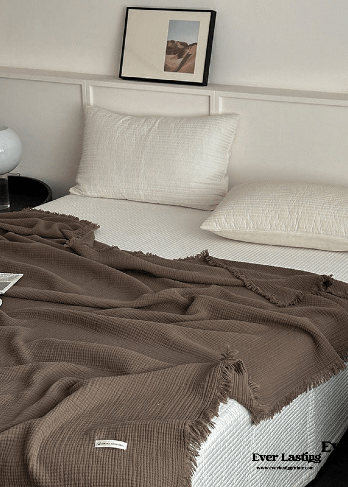 Assorted Latte Breathable Blanket / Cacao - Ever Lasting