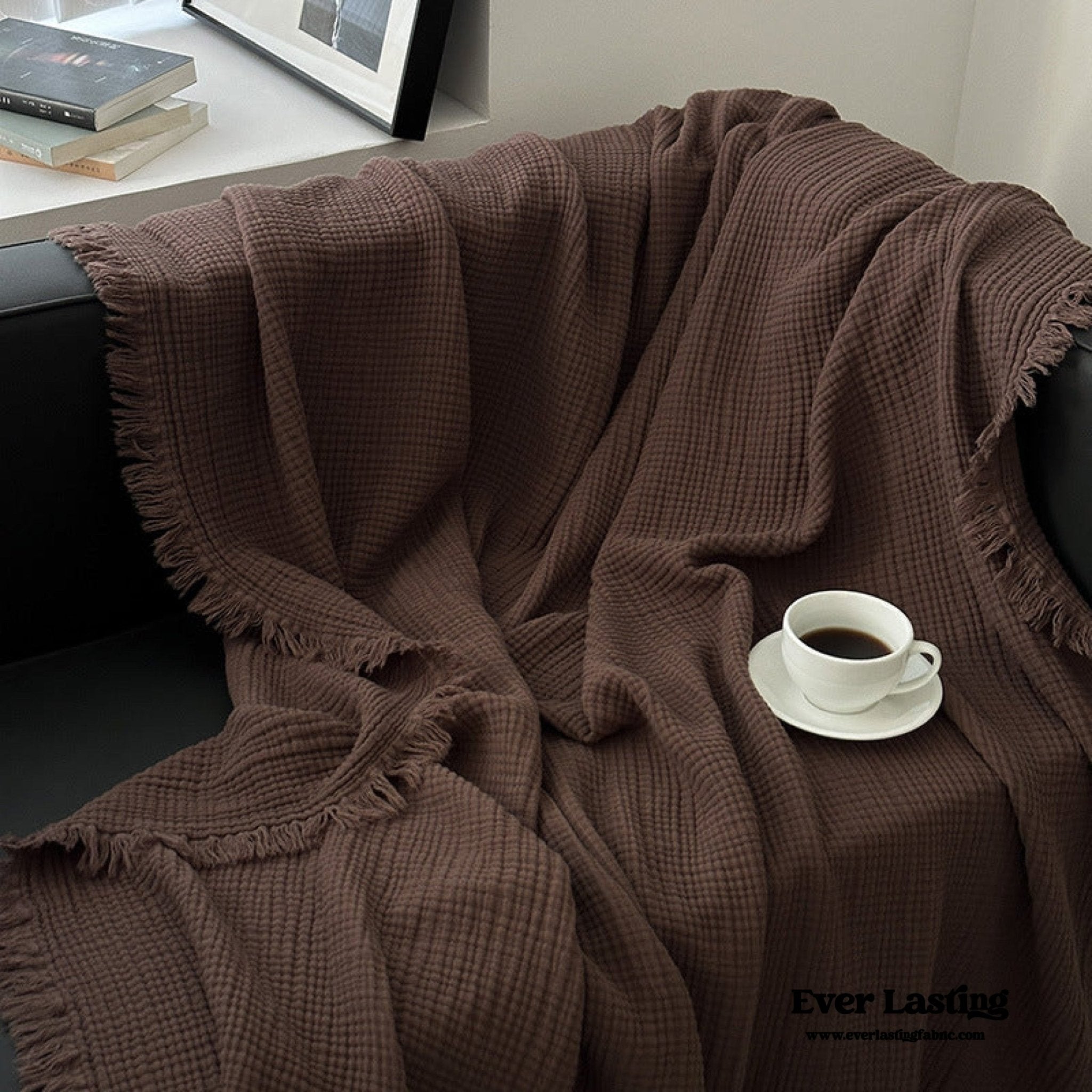 Assorted Latte Breathable Blanket / Cacao - Ever Lasting