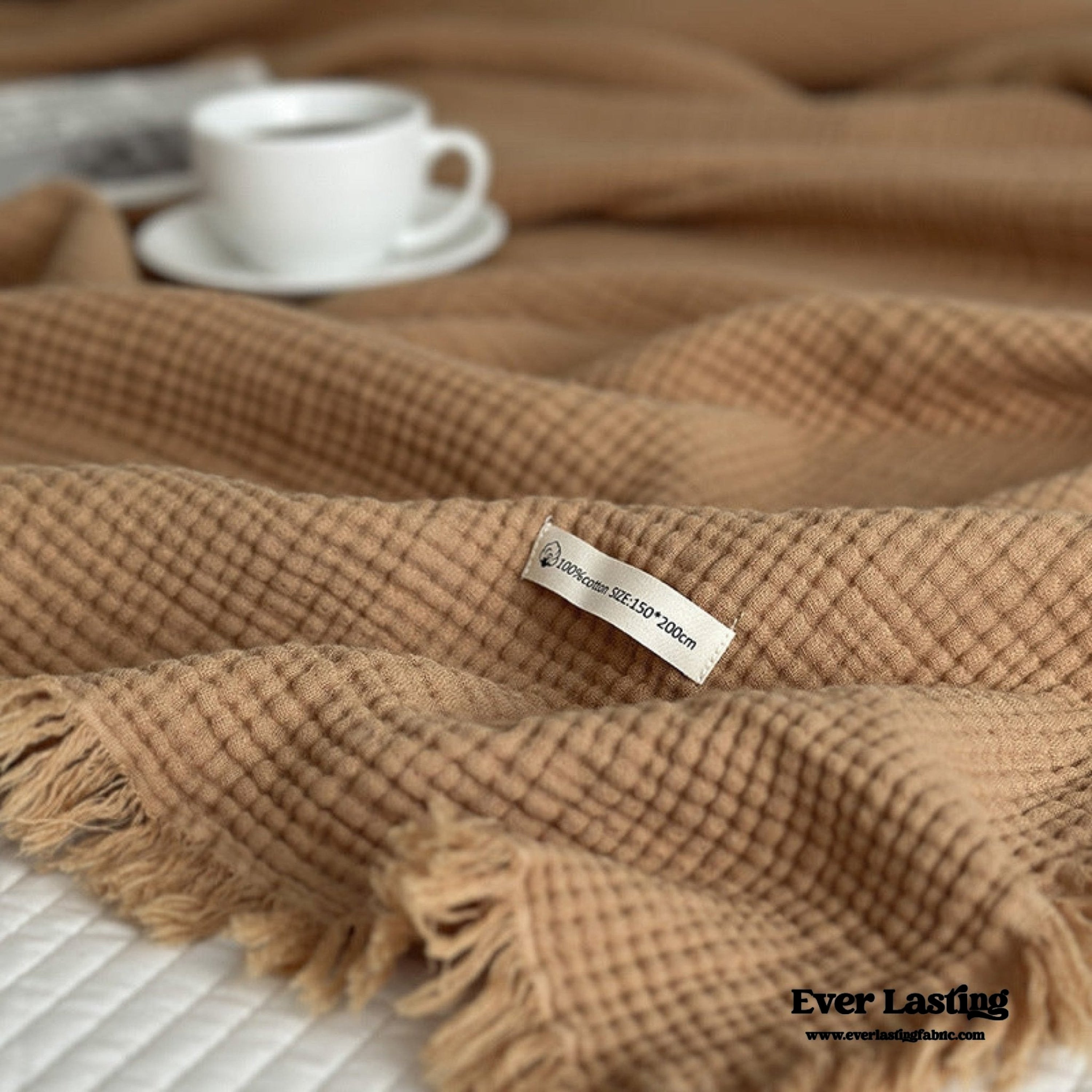 Assorted Latte Breathable Blanket / Cacao - Ever Lasting