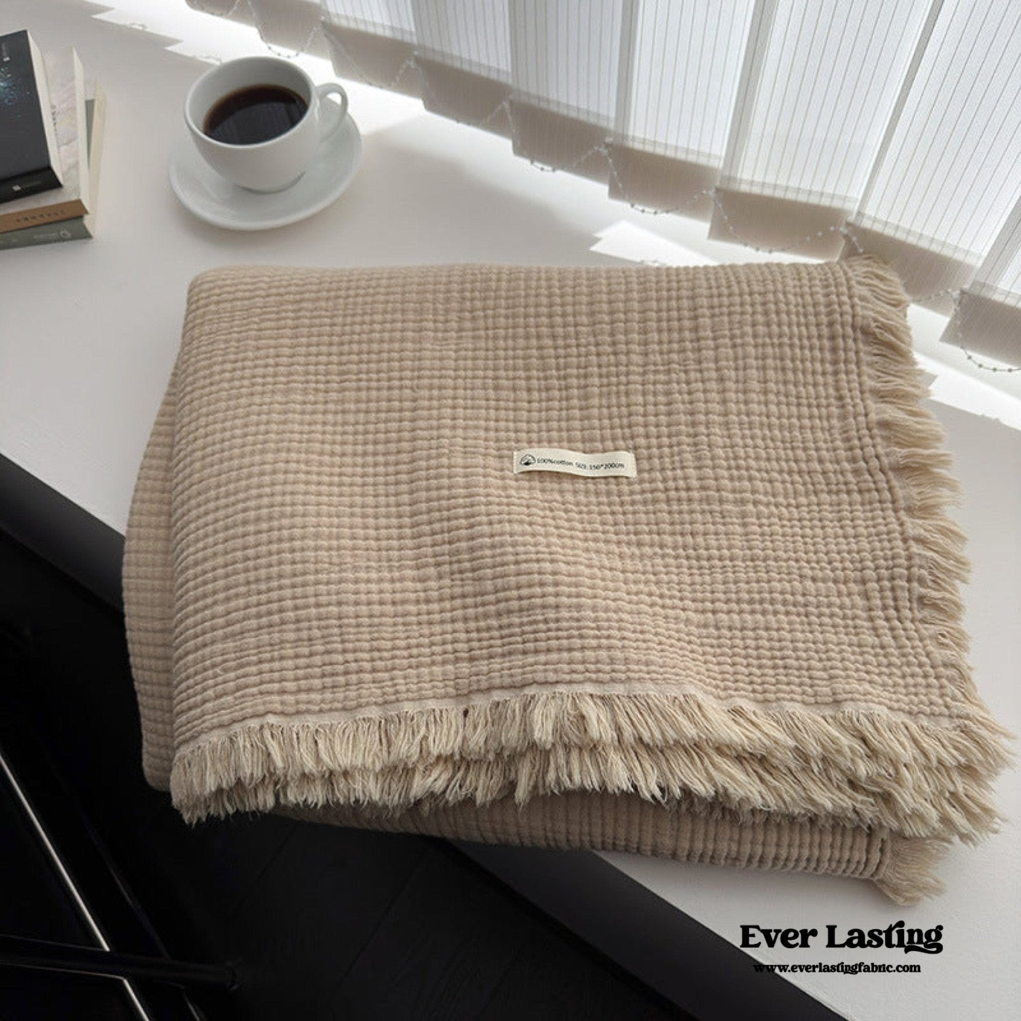 Assorted Latte Breathable Blanket / Warm Brown - Ever Lasting