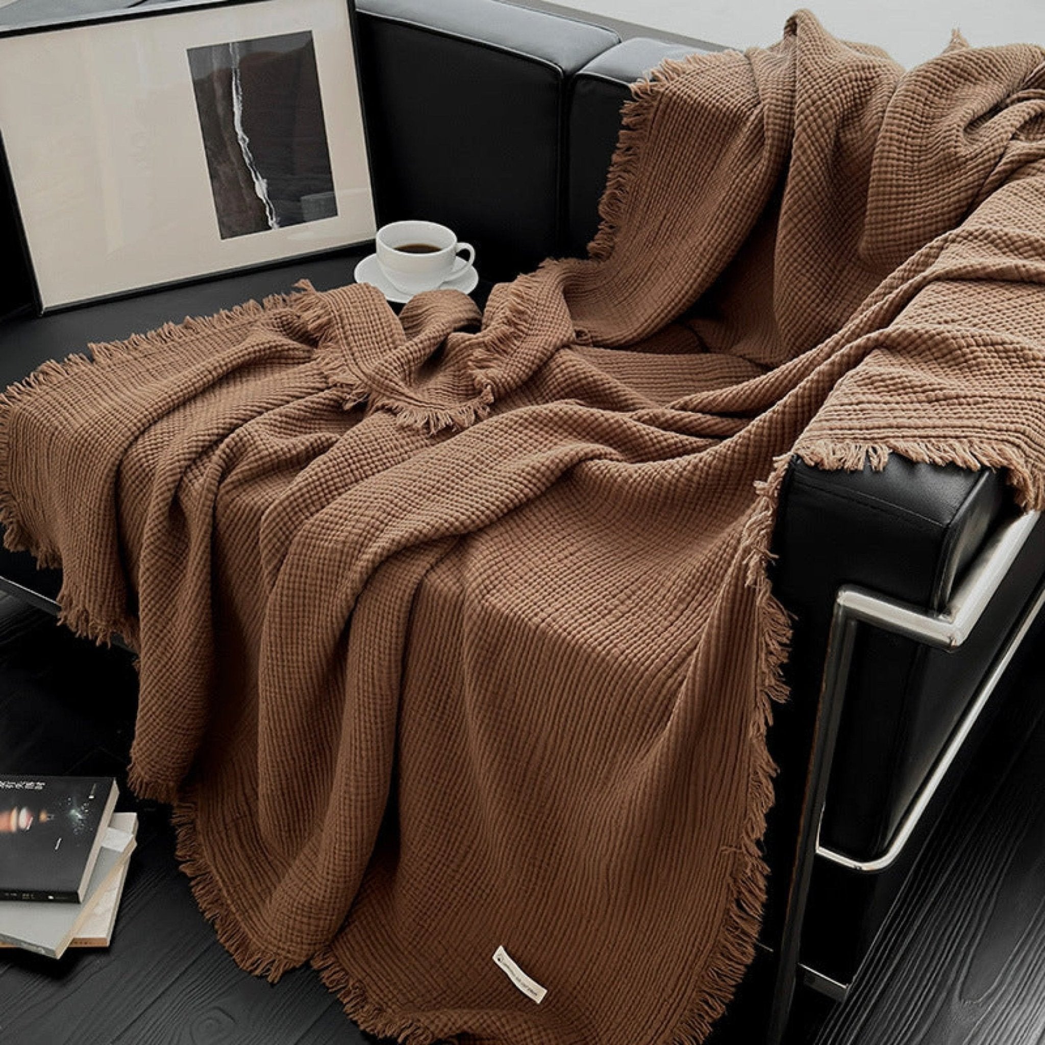 Assorted Latte Breathable Blanket / Warm Brown - Ever Lasting