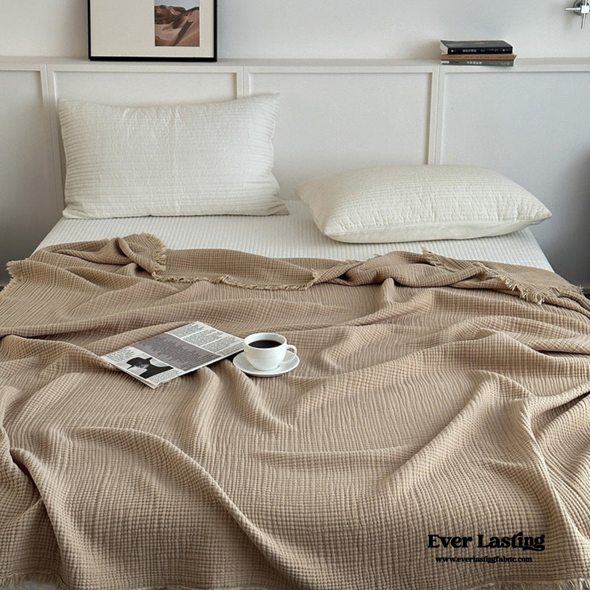 Assorted Latte Breathable Blanket / Warm Brown - Ever Lasting
