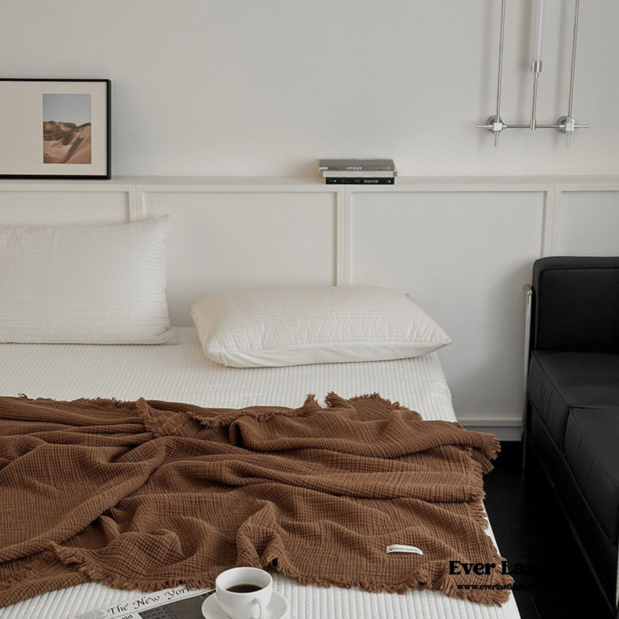 Assorted Latte Breathable Blanket / Warm Brown - Ever Lasting
