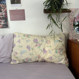 Assorted Spring Pastel Floral & Solid Cases Vintage Yellow Pillowcases