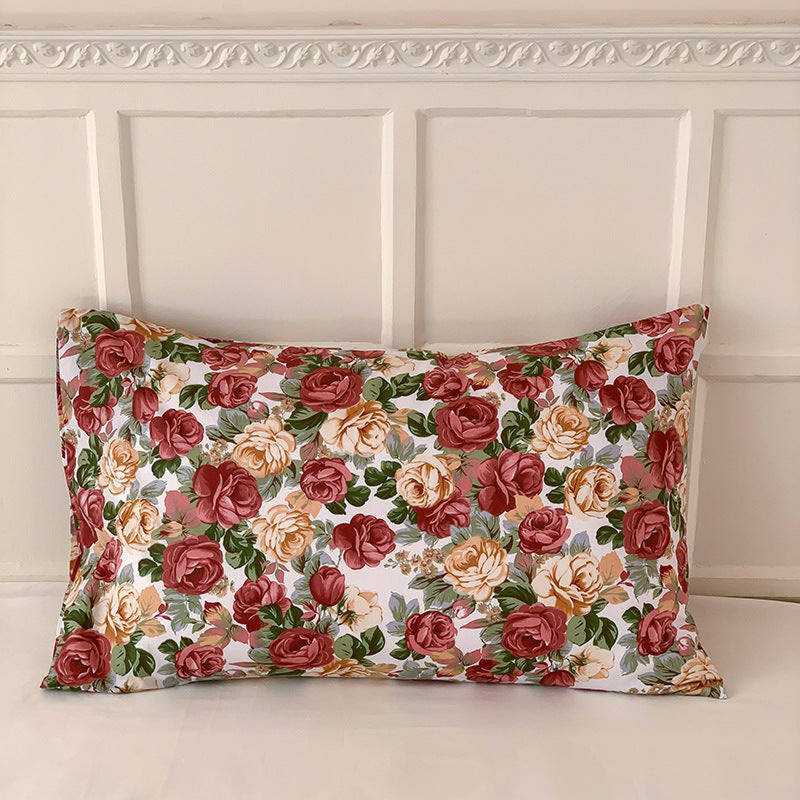 Assorted Warm Tone Abstract Pillowcases Roses