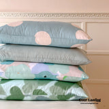 Assorted Warm Tone Floral & Patterned Pillowcases