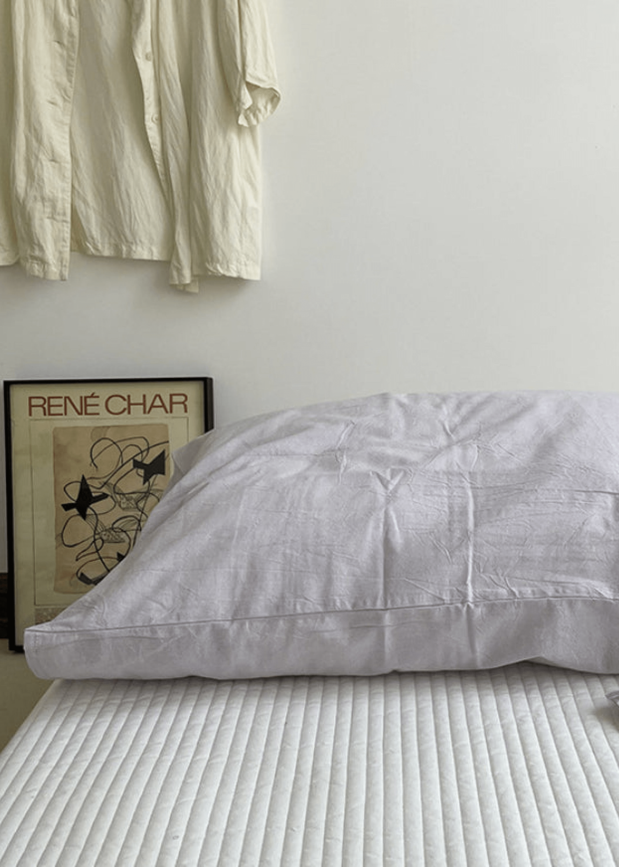  - Ever Lasting - Assorted Washed Cotton Pillowcases / Floral Beige - Pillow Cases - Ever Lasting