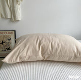 Assorted Washed Cotton Pillowcases (13 Styles) Beige Pillow Cases