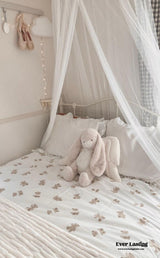Assorted Washed Cotton Pillowcases / Teddy White Pillow Cases