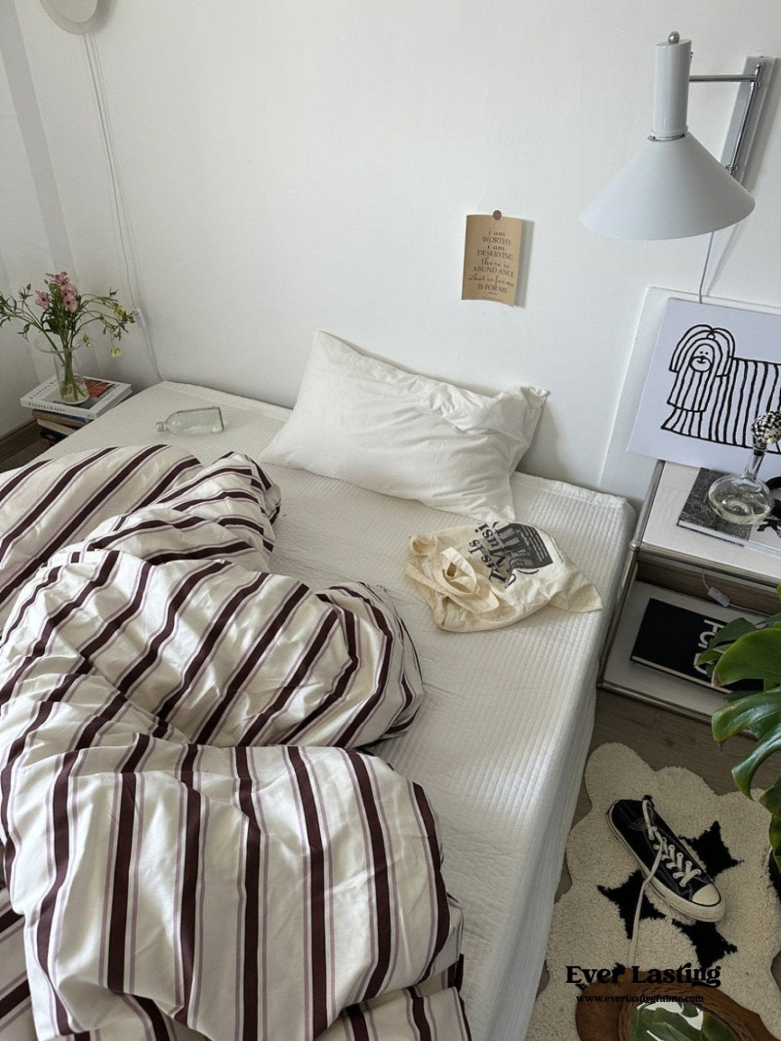 Assorted Washed Cotton Striped Duvet Cover - Ever Lasting