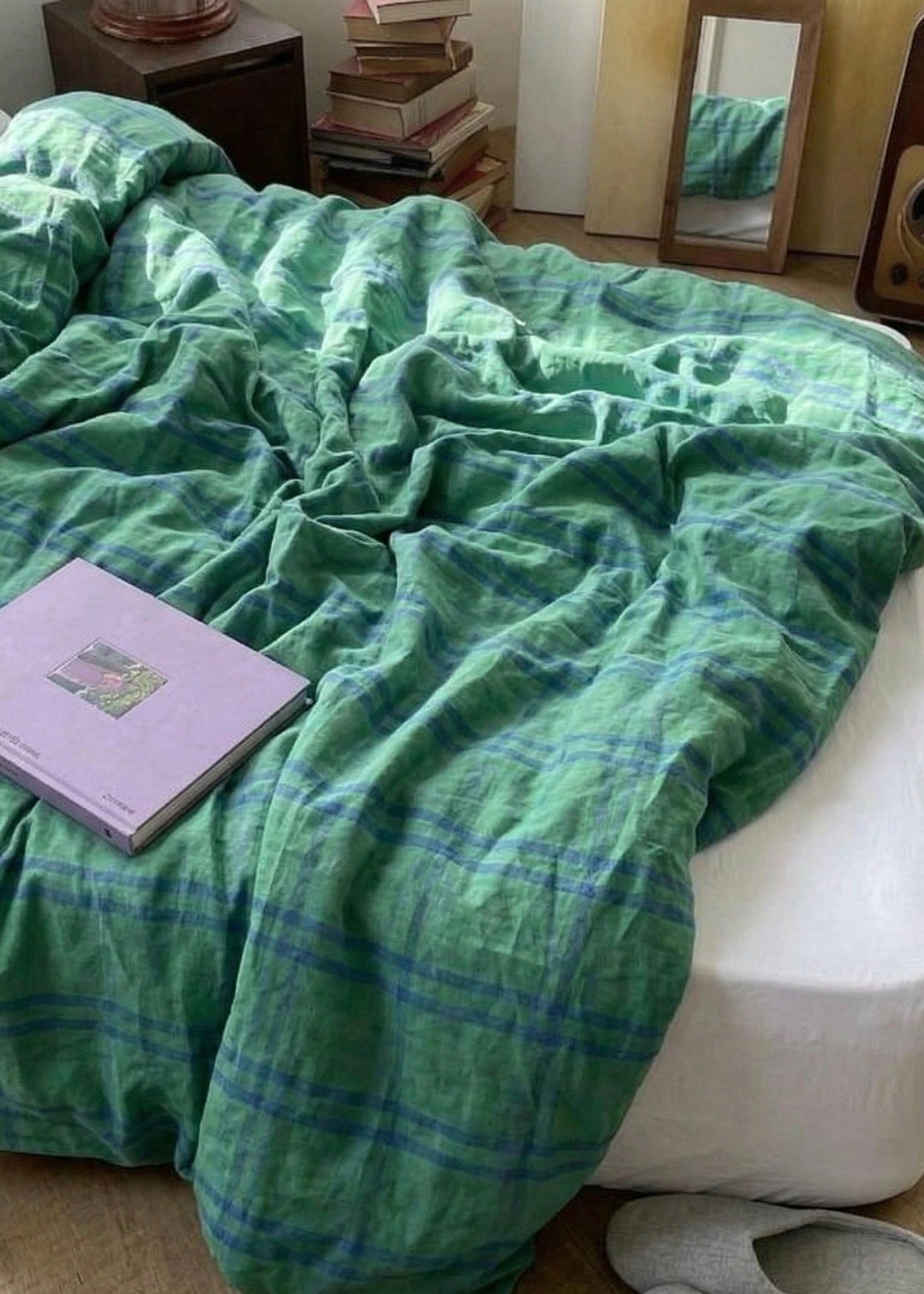  - Ever Lasting - Assorted Washed Cotton Striped Duvet Cover - Duvet Cover - Ever Lasting