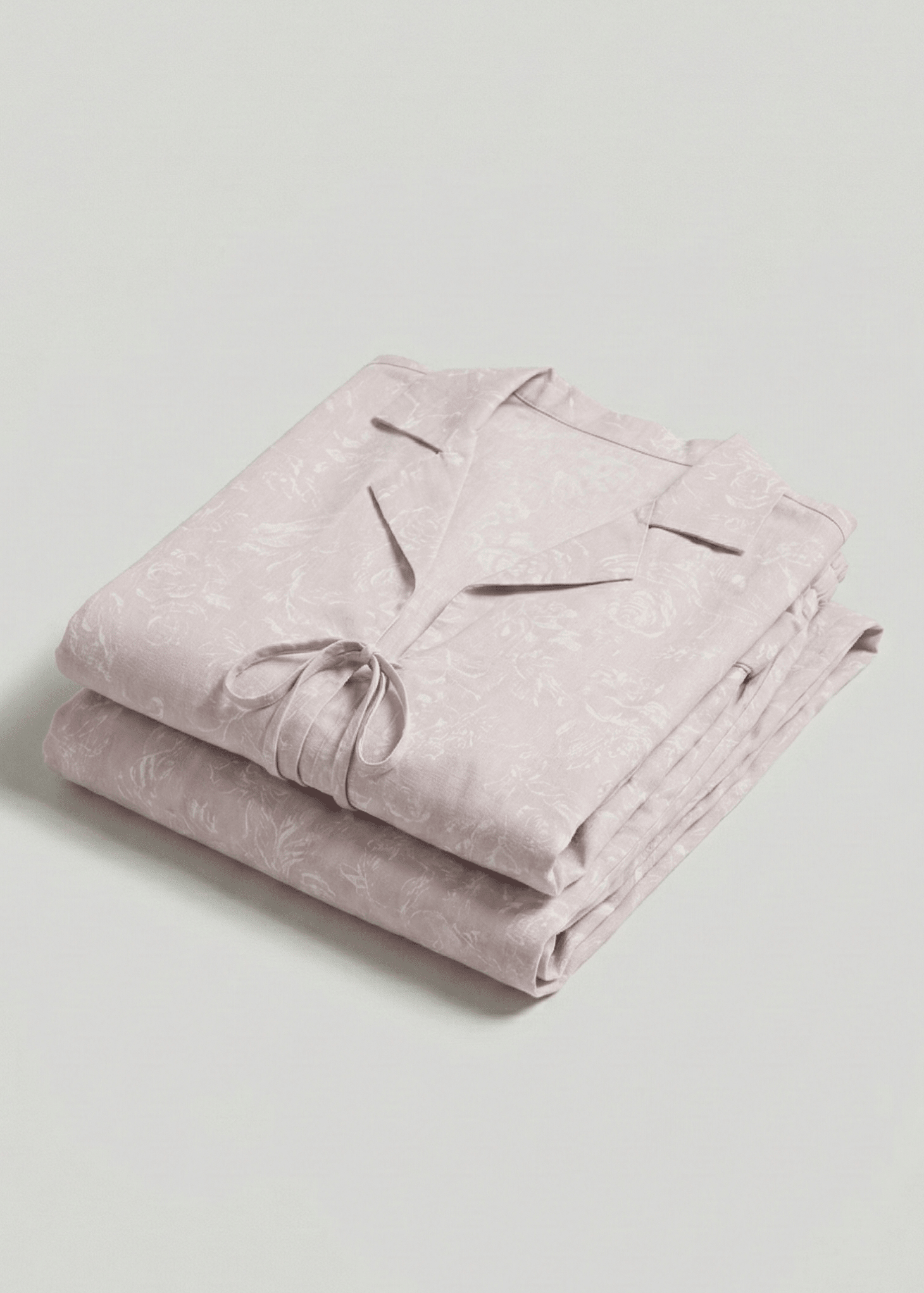  - Ever Lasting - Aurora Lace - Up Lapel Pajama Set / Blue - Pajamas - Ever Lasting