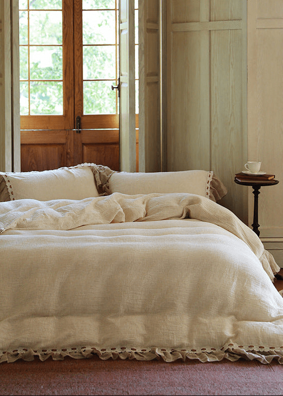  - Ever Lasting - Belle Lace Ruffle Bedding Bundle - Bedding Bundle - Ever Lasting