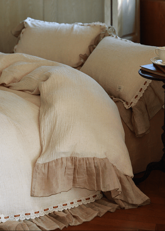  - Ever Lasting - Belle Lace Ruffle Bedding Bundle - Bedding Bundle - Ever Lasting