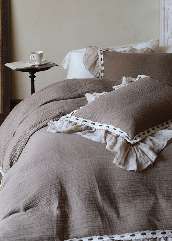  - Ever Lasting - Belle Lace Ruffle Bedding Bundle - Bedding Bundle - Ever Lasting