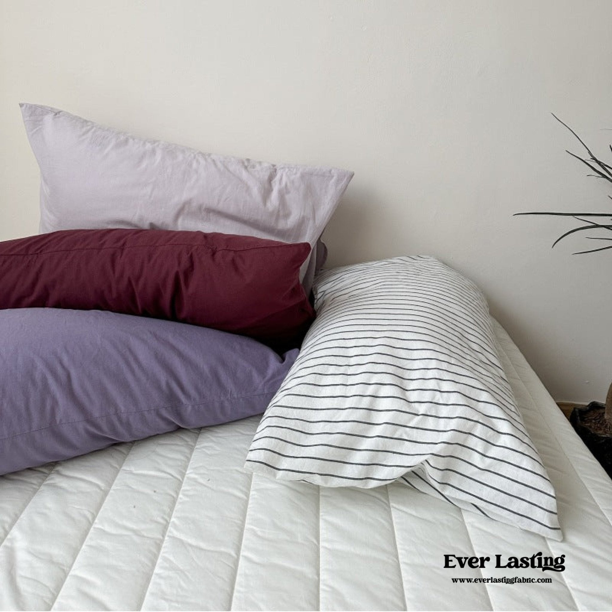 Berry Crush Washed Cotton Pillowcases - Ever Lasting