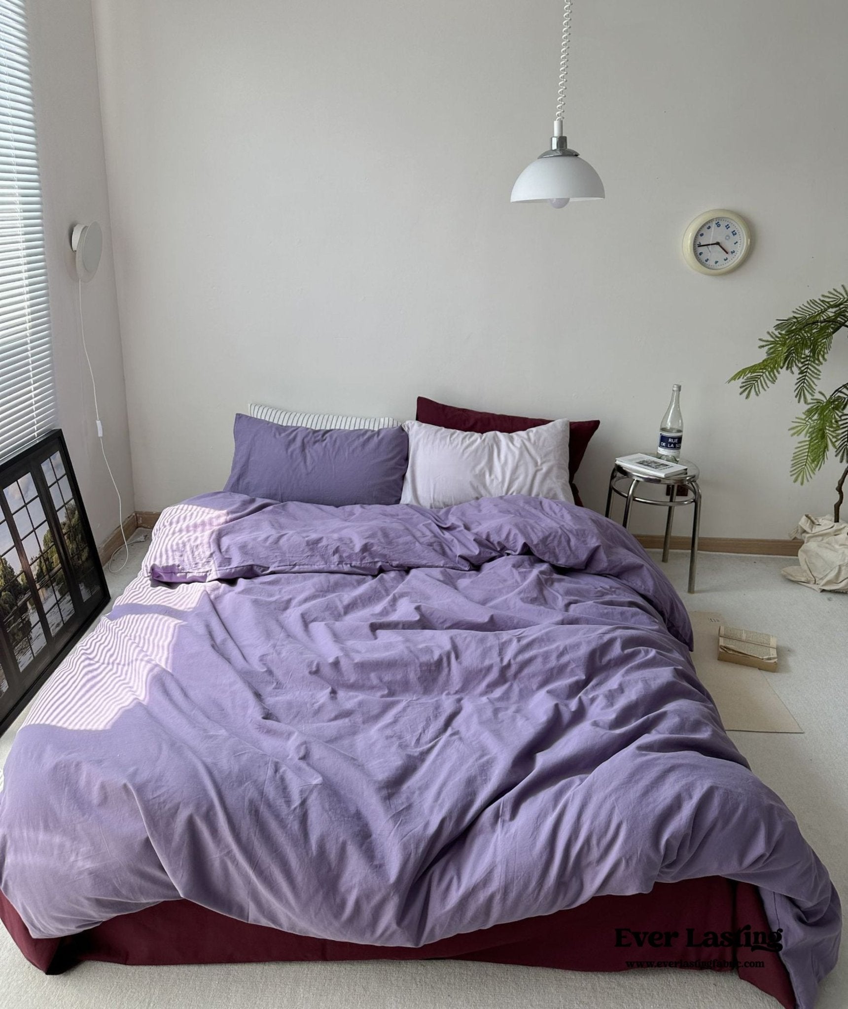 Berry Purple Bed Sheet - Ever Lasting
