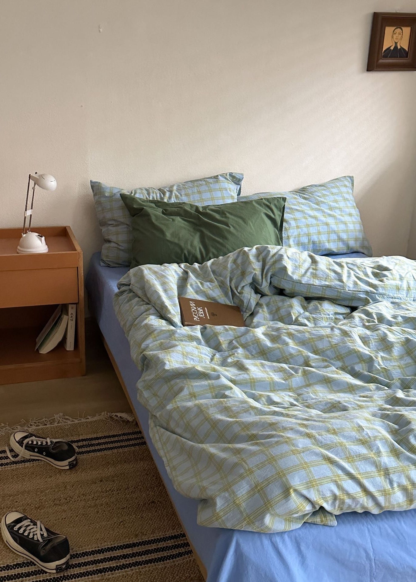 -Ever Lasting - Birch Gingham Washed Cotton Bedding Bundle -Bedding Bundle -Ever Lasting