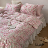 Blossom Floral Bedding Set / Blue