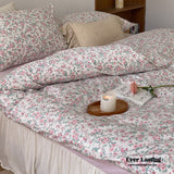 Blossom Floral Bedding Set / Purple