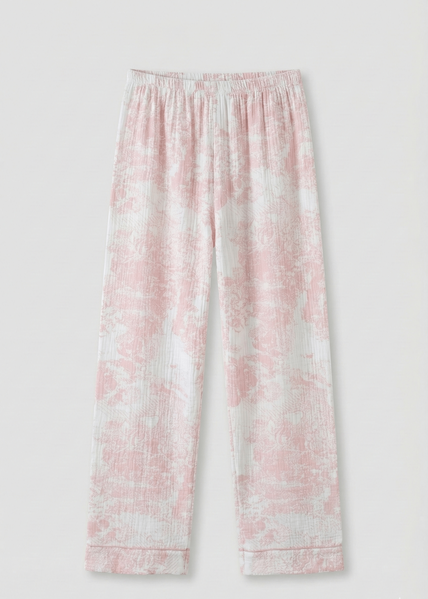  - Ever Lasting - Blush Mist Cotton Pajama Set / Pink - Pajamas - Ever Lasting