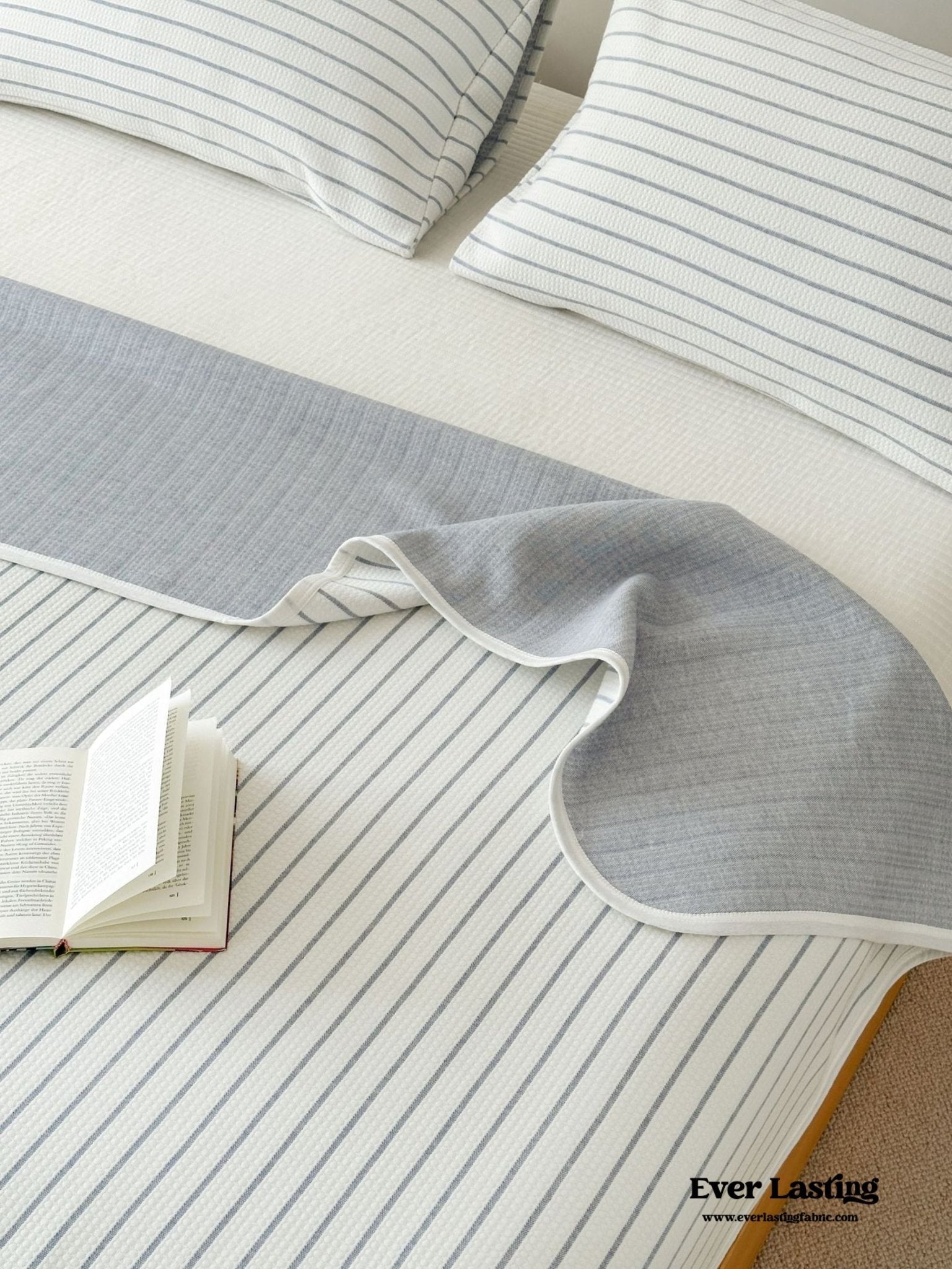 Breathable Pastel Knitted Blanket / Lemon Yellow - Ever Lasting