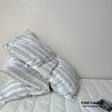 Breezy Stripe Washed Cotton Pillowcases
