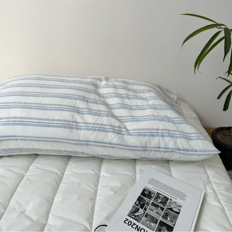 Breezy Stripe Washed Cotton Pillowcases